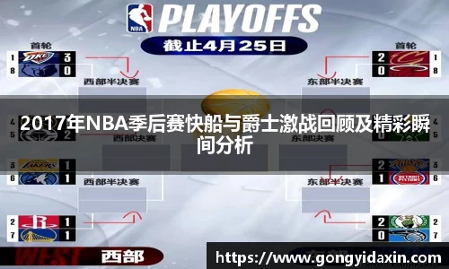 2017年NBA季后赛快船与爵士激战回顾及精彩瞬间分析